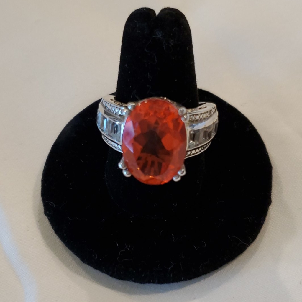 Sunfire Quartz Ring